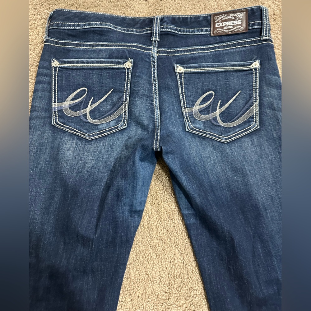 Express Jean, Boot Low Rise size 12 - Picture 3 of 8